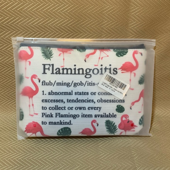 Flamingo Makeup/ Travel Bag - Picture 9 of 9